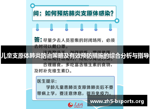 儿童支原体肺炎防治策略及有效预防措施的综合分析与指导
